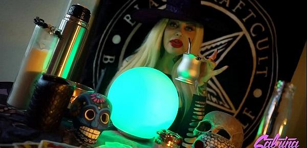  Sabrina Sabrok dick reader sexy witch halloween